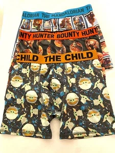 Star Wars Size 10 Boys Undershorts Bundle The Child Mandalorian Bounty Hunter - Picture 1 of 4