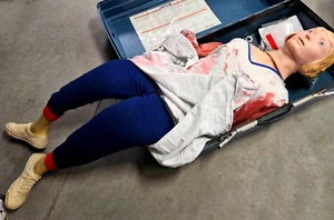 LAERDAL Resusci Anne Full Body CPR First Aid Training Manikin Kit with Case - Picture 1 of 22