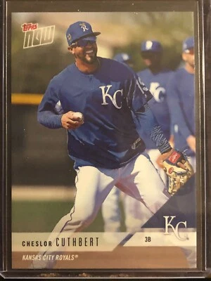 2018 Topps Now #OD-128 Cheslor Cuthbert Kansas City Royals - Image 1 of 2