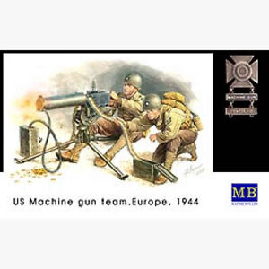 Master Box 3519 US Machine-Gunners, Europe, 1944 Scale Plastic Model Kit 1/35