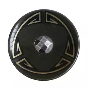 Button Antique - Celluloid - 36 MM - 1910/1930's Button - Picture 1 of 5