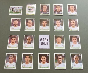 Equipo de Argelia o individual Copa Mundial de la FIFA Sudáfrica 2010 PANINI pegatina superior - Imagen 1 de 20