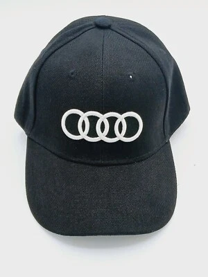 Audi Hat Cap Strapback Black - Image 1 of 4