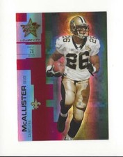 2007 Leaf Rookies and Stars Football Longevity Ruby Parallel Singles -You Choose