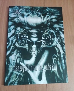 DANZIG - DANZIG III HOW THE GODS KILL - TAB BOOK FULL GUITAR PARTS - MISFITS - Picture 1 of 4