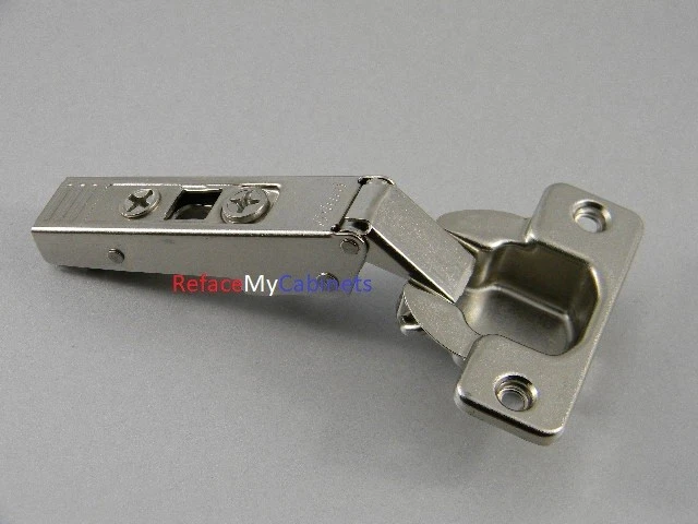 Pair Blum 120 Degree Clip Top Hinges 71T5550 W/ Plates & Covers Rockler Kit