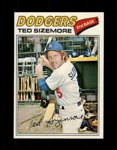 1977 Topps SET BREAK  #366 Ted Sizemore 