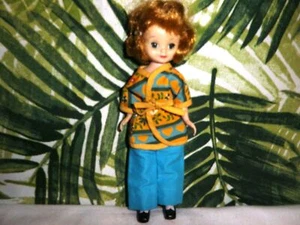 KEINE PUPPE, 1962-63 Betsy McCall Sweet Dreams Outfit komplett ~ 2 Teile, #16 - Bild 1 von 9