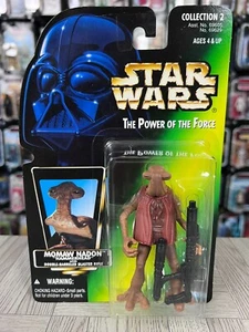 Star Wars - Power of the Force - Momaw Nadon Hammerhead - Green US Card - Picture 1 of 2
