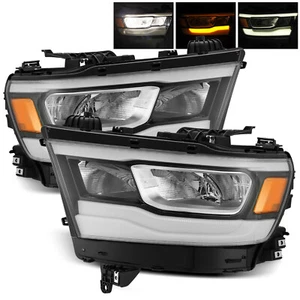 For 2019-2020 Ram 1500 Headlights Stock Halogen to Full LED Upgrade Replacement - Bild 1 von 10