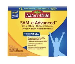 Nature Made SAM-e Advanced 400mg., 60 Tablets