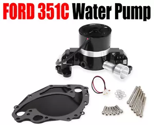 MR. GASKET 7027BG ELECTRIC WATER PUMP FORD 351C WITH BLOCK OFF PLATE - 35 GPM - Picture 1 of 3