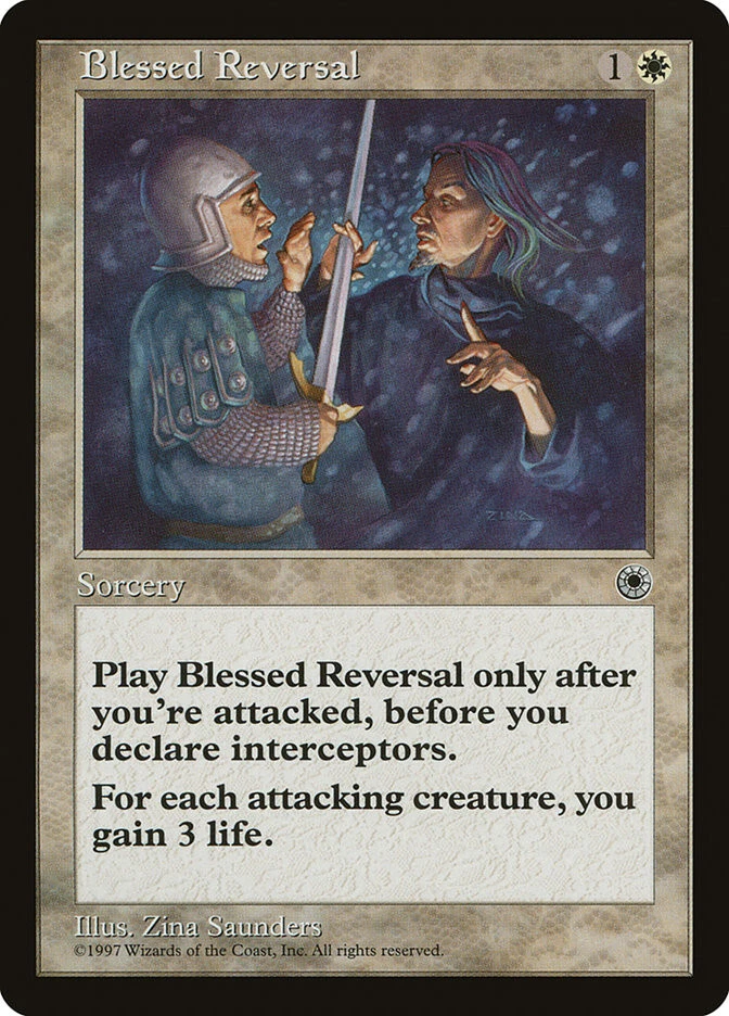 MTG Blessed Reversal  - Portal #7 - Image 1 of 1