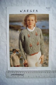 1992 Jaeger 6509 cardigan, DK, 76-102 cm, 30-40 inch - Picture 1 of 1