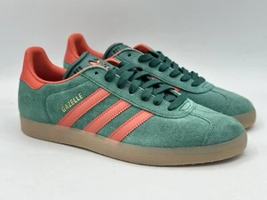 Adidas Gazelle Collegiate Verde Preloved Rosso Sneakers IG6200 Uomo Taglia 9 - Foto 1 di 5
