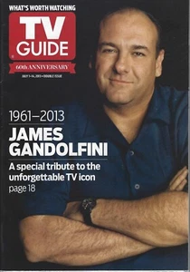 James Gandolfini Special Tribute TV Guide Magazine 7/14/2013 - Picture 1 of 3