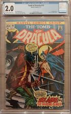 Tomb Of Dracula #10 CGC 2.0 GOOD Marvel Comic 1973 First Blade Vampire Slayer