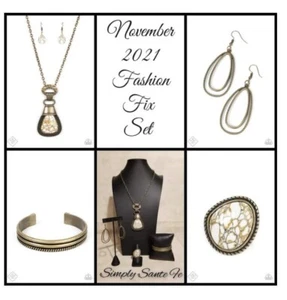 Paparazzi: Simply Santa Fe ~ November 2021 Fashion Fix ~ 4-teiliges Set. - Bild 1 von 5
