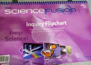 Science Fusion Flipchart Level 3 Houghton Mifflin gebraucht 17 × 11" Charts - Bild 1 von 9