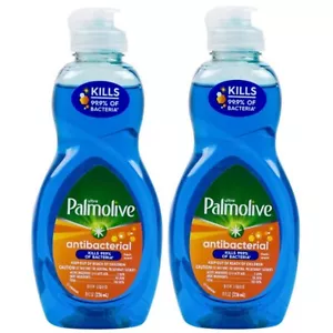 NEW! PALMOLIVE (2-PACK) 8 Oz. Ultra Blue •Orange Label• Dishwashing Liquid. - Picture 1 of 11
