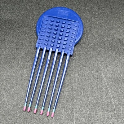 Vintage 1980’s Hair Pick Comb Mebco LifStix 4.75” Plastic - Image 1 of 4