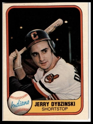 1981 Fleer #399 Jerry Dybzinski - Image 1 of 2