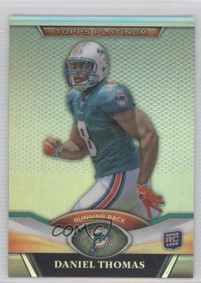 2011 Topps Platinum Daniel Thomas #44 Rookie RC - Image 1 of 2