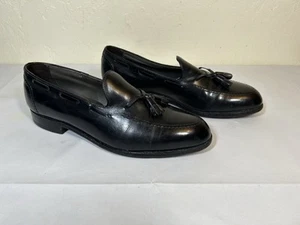 Footjoy Classics Black Leather Tassel Loafer Mens Sz 12.5D Casual Slip On Shoes - Picture 1 of 11