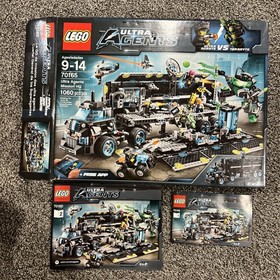 LEGO Ultra Agents: Ultra Agents Mission Hq (70165) Empty Box w/2 Manuals