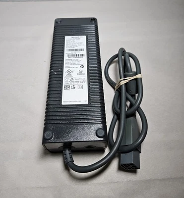 OEM Microsoft Xbox 360 AC Power Adapter DPSN-168CB A Authentic Black - Image 1 of 4
