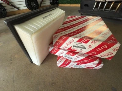 (3) FILTRO DE AIRE TOYOTA LEXUS 4RUNNER FJ CRUISER GX460 FABRICANTE DE EQUIPOS ORIGINALES 17801-38051 Foto 1 de 4