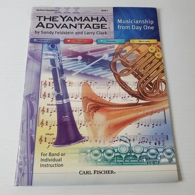 The Yamaha Advantage Baritone Saxophone Book 1 Musicianship From Day One Music  - Image 1 of 4