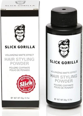 Slick Gorilla Hair Styling Powder 20g – Matte Finish, Volume & Strong Hold