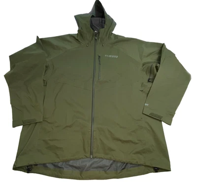 Kuiu Northridge Rain Jacket Mn's 2XL Lightweight Packable Full Zip WORN ONCE EUC - Image 1 of 4