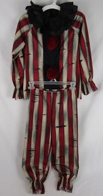 California Costumes Scary Clown Costume-Child Medium-#00358-Top/Bottom/Neckpiece - Image 1 of 4