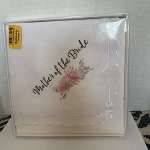 Mother of the bride hanky 12 inches new inbox - Picture 1 of 2
