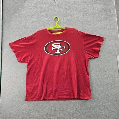 Camisa DE COLECCIÓN San Francisco 49ers Hombres 2XL Roja NFL Vernon Davis 85 Logo Y2K Foto 1 de 4