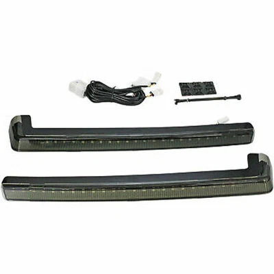 Custom Dynamics Black Probeam luz LED Tour Pak braços fumaça para Harley Davidson - Imagem 1 de 2