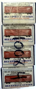 Blanchline Blueprint series ho 4pack kit 1008 boxcarMissouri,Kansas,Texas sealed - Picture 1 of 7