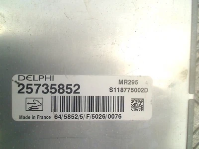 CENTRALINA VARI Cadillac STS (K63) Sedan 4.6 V8 32V (LH2) 2005 25735852 - Immagine 1 di 3