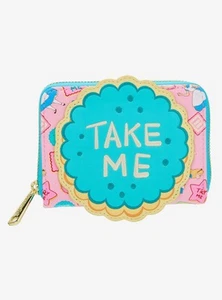 Loungefly Disney Alice in Wonderland Take Me Cookies Zip Wallet - NWT - Picture 1 of 4