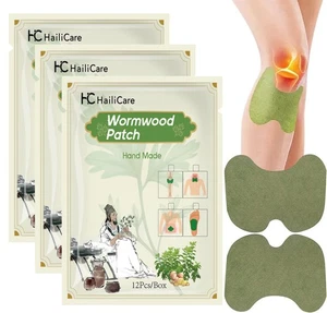 24er Pack Knieentlastung Pflaster Aufkleber Wermut Extrakt Knieschmerzen Gelenkschmerzen Pflaster - Bild 1 von 14