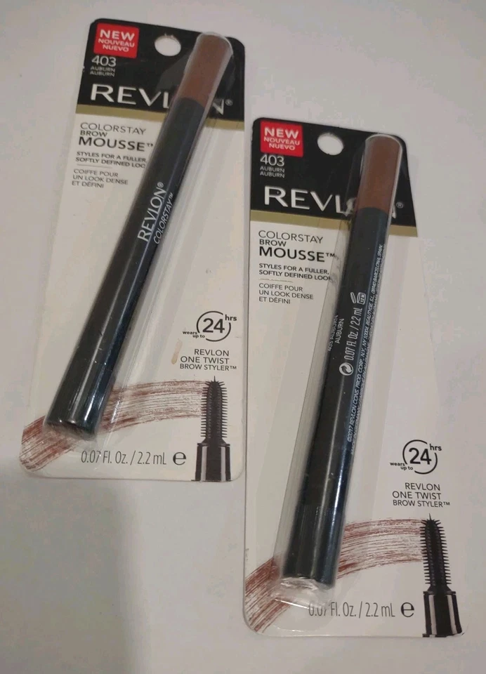 New Revlon Colorstay Brow Mousse #403 Auburn - Image 1 of 1
