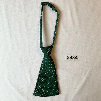 Cómoda pajarita ajustable para niñas mujeres, talla única, verde con lunares Potka Foto 1 de 4