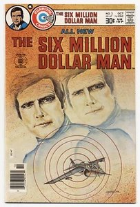 Six Million Dollar Man #13 (Charlton, 1976) Near Mint - Incredible Copy! - Bild 1 von 2