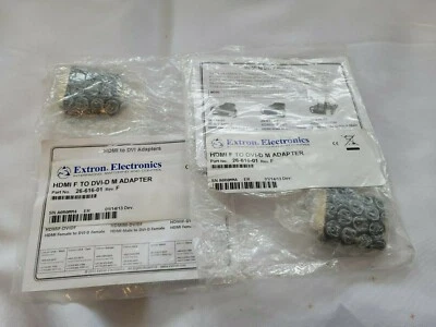 Two extrom electronics hdmi f to dvi-d m adaptor - Image 1 of 4