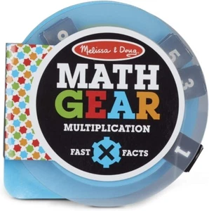Math Gears Multiplication Educational Toys - Melissa & Doug Fun Learn Kids - Picture 1 of 6
