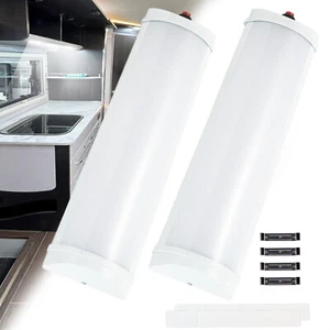 2× LED Car Interior Light Roof Ceiling Dome Lamp RV Camper Trailer Truck 12V/24V - Picture 1 of 9