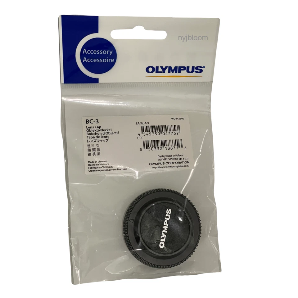 BC-3 Official OLYMPUS MC-14 front cap Ship w/Tracking# Japan
