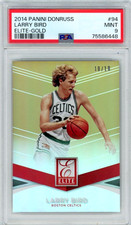 2014 Larry Bird Panini  #94 Elite Gold 10 of 10 *Only 1 eBay* PSA Mint 9 SALE$$$